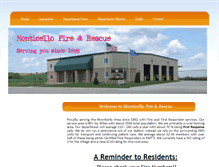 Tablet Screenshot of monticello-fire.org